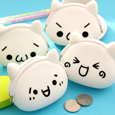 Cartoon Cute Faces Coin Purses